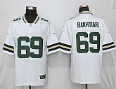 Nike Green Bay Packers 69 Bakhtiari White Vapor Untouchable Limited Jersey,baseball caps,new era cap wholesale,wholesale hats